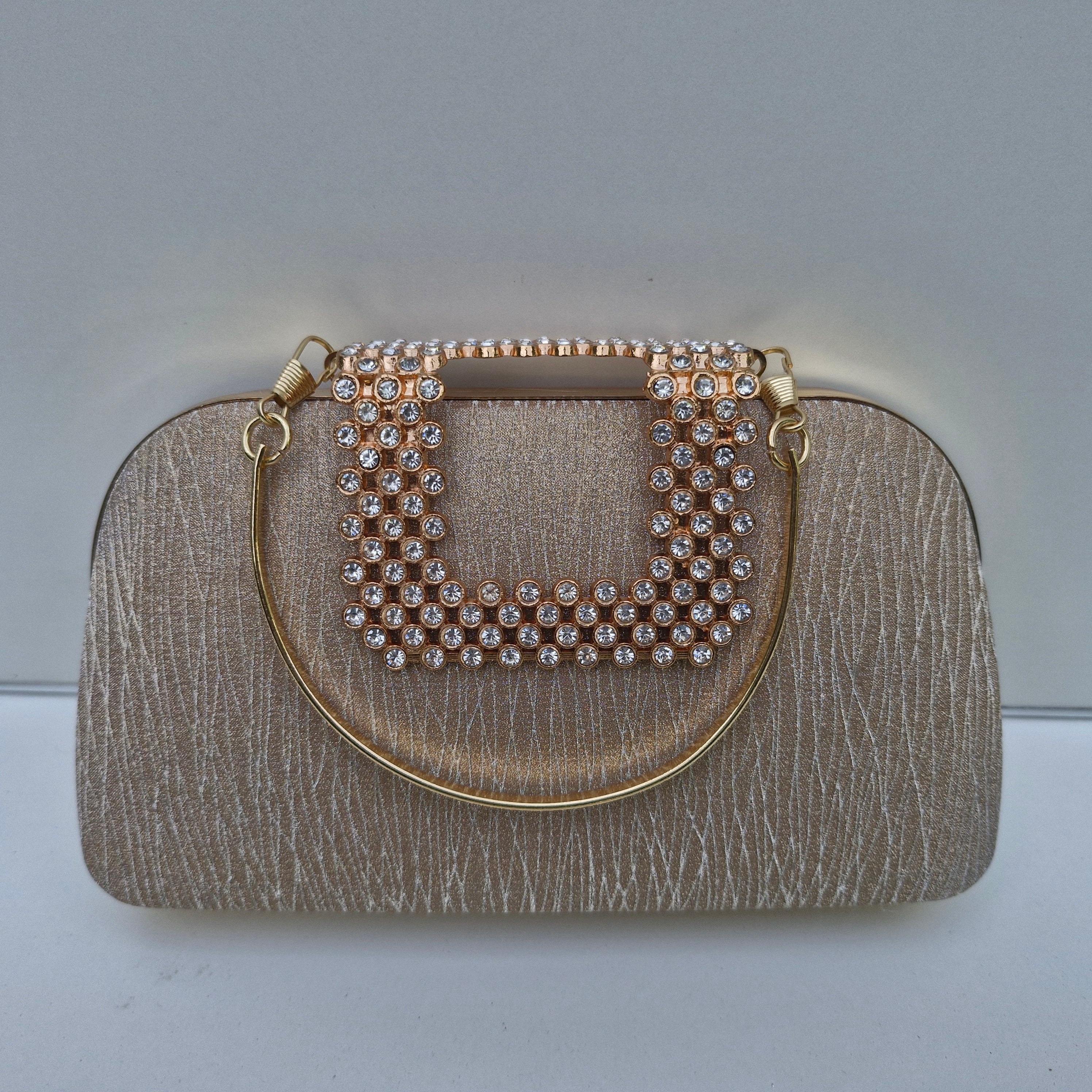 Silk Leaf Fancy Clutch 07