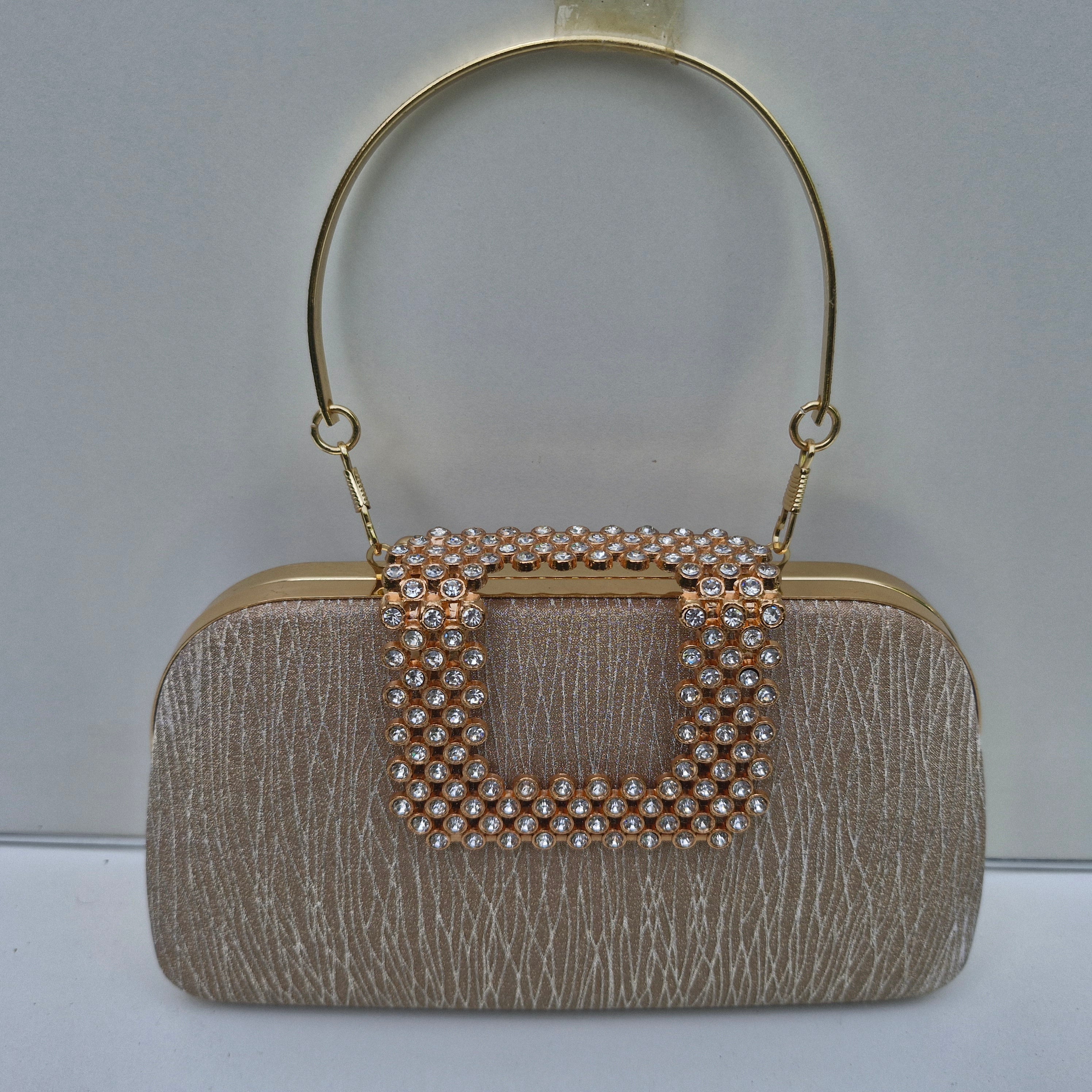 Silk Leaf Fancy Clutch 07