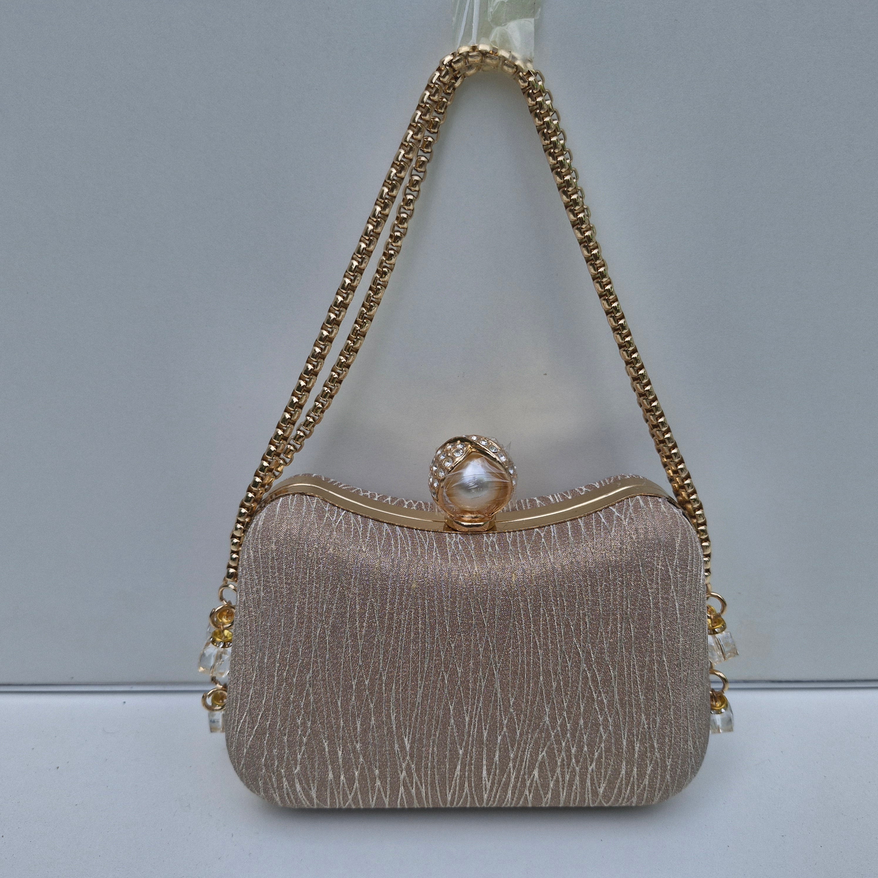 Silk Leaf Fancy Clutch 08